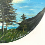 Load image into Gallery viewer, &quot;Coast and Pines&quot; landscape painting from Australia. Australian landscape. Signature 

