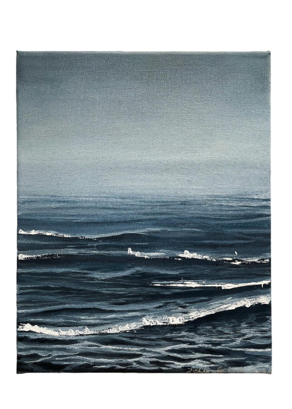 "More" is a nostalgic seascape in coastal wall art, ideal for beach house artwork. Buy art in Melbourne here. thumbnail
