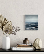 Load image into Gallery viewer, &quot;More&quot; is a nostalgic seascape in coastal wall art, ideal for beach house artwork. Buy art in Melbourne here. Study

