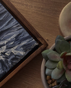 Mesmerising seascape in coastal wall art, perfect for beach house artwork, capturing ocean’s serene power. Front