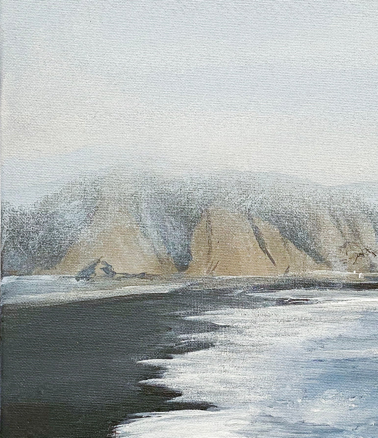 Long Gone - Seascape On Stretched Canvas