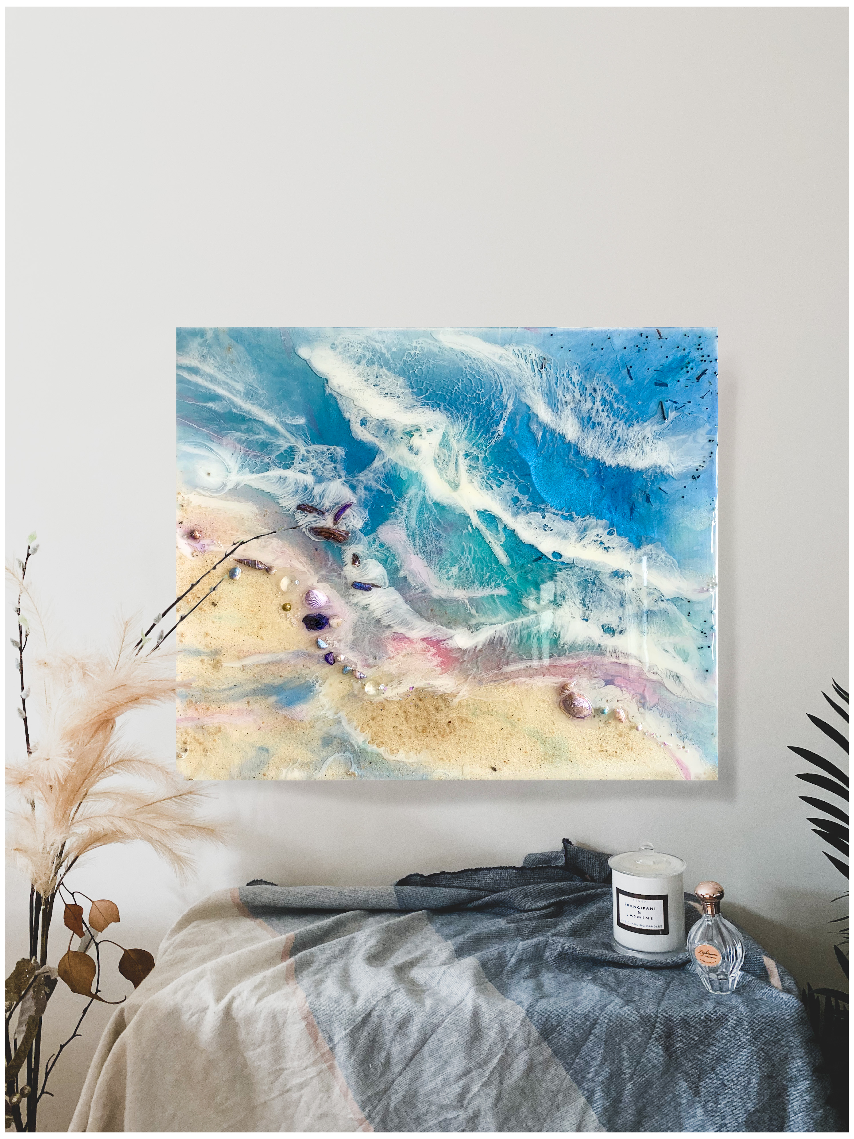 Beach: Abstract Seascape Ocean Painting