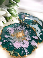 Load image into Gallery viewer, Emerland Coasters: Epoxy Resin Table Décor
