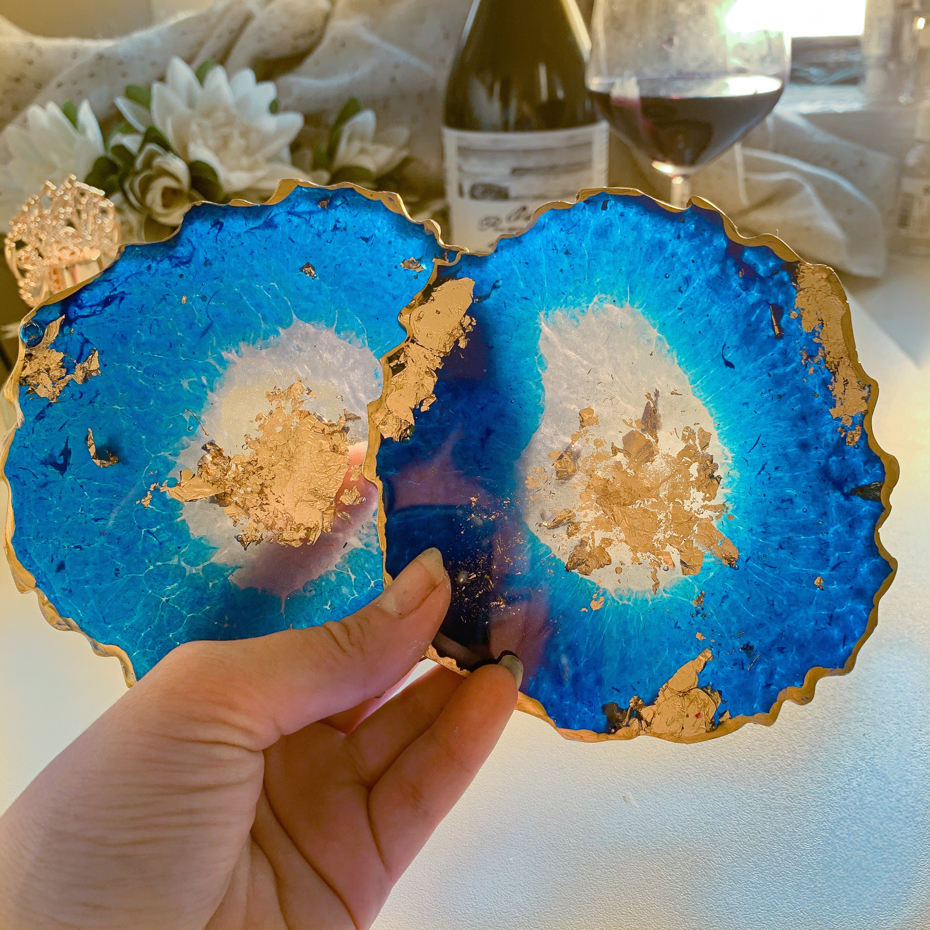 Galaxy Coasters: Table Décor With Resin