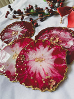 Load image into Gallery viewer, Christmas: Epoxy Resin Coasters, Table Décor
