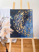 Load image into Gallery viewer, Fish Blues: Acrylic Wall Picture, Painting On Canvas
